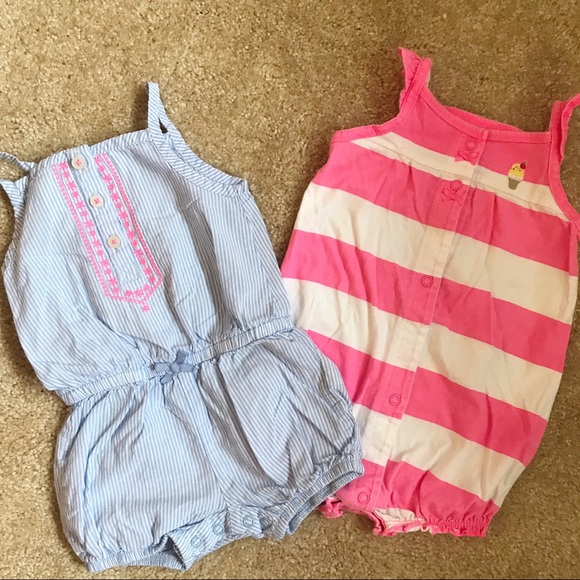Lot of Baby Girl Rompers - Picture 6 of 6
